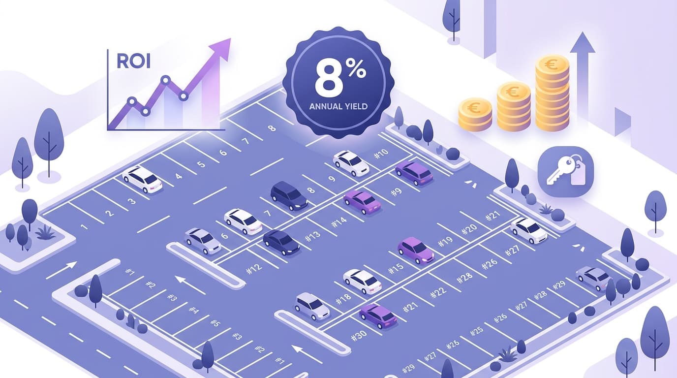 Investir dans un parking locatif : rentabilité, fiscalité et gestion clé en main
