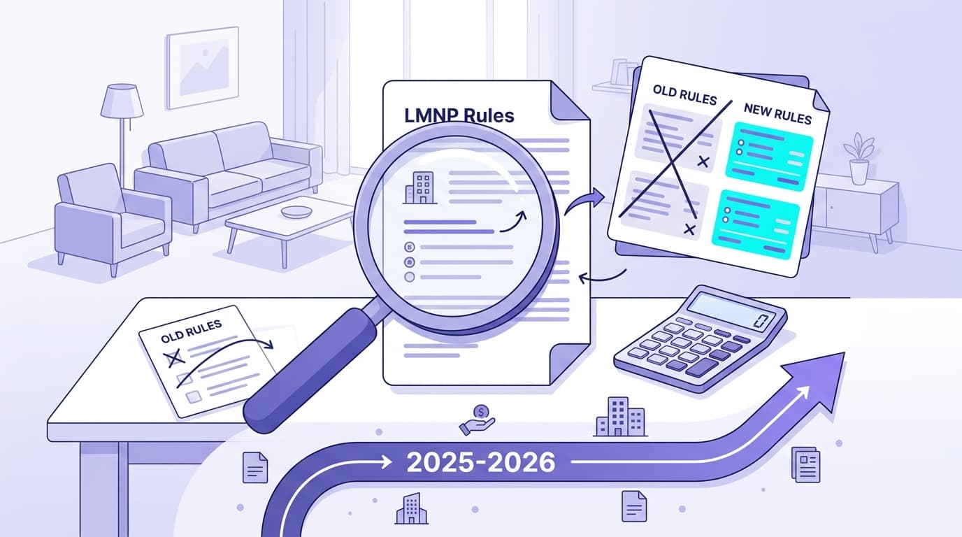 Réforme LMNP 2025-2026 : ce qui change pour les loueurs en meublé